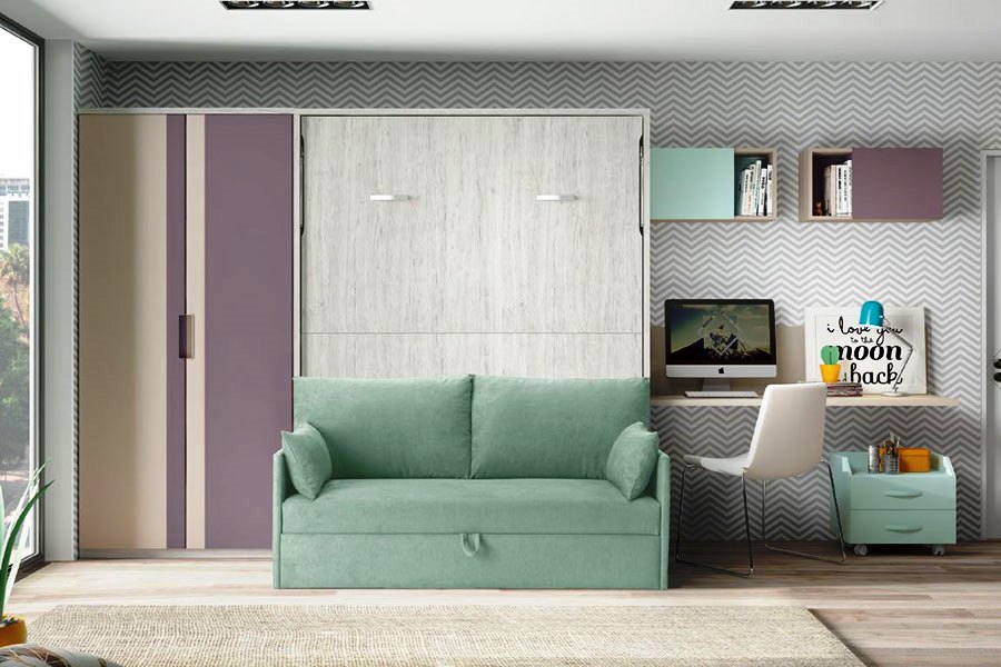 KID'S FURNITURE Murphy and Bunk Beds F 423 Murphy Bed Set