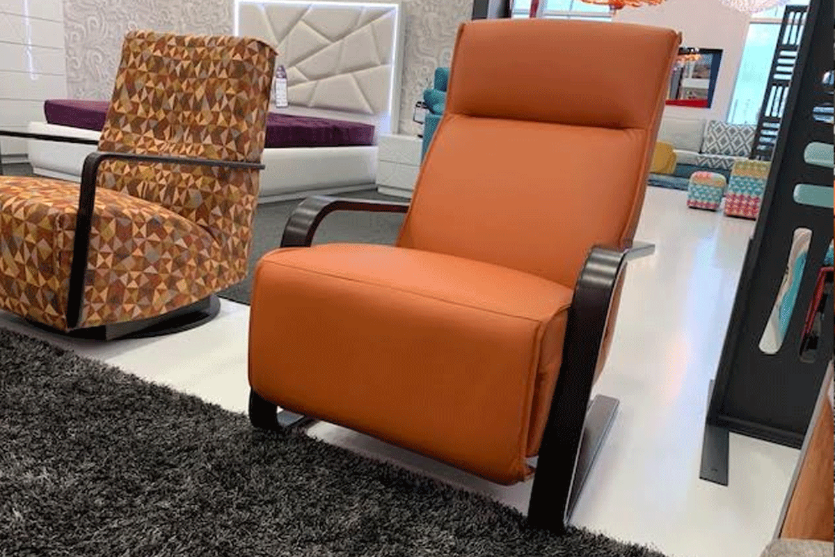 LIVING ROOM Stock Saki Recliner Armchair Furniture store in