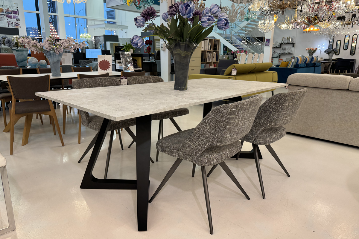 DINING ROOM :: Stock :: Modern Rectangular Dinning Table - BLANCA