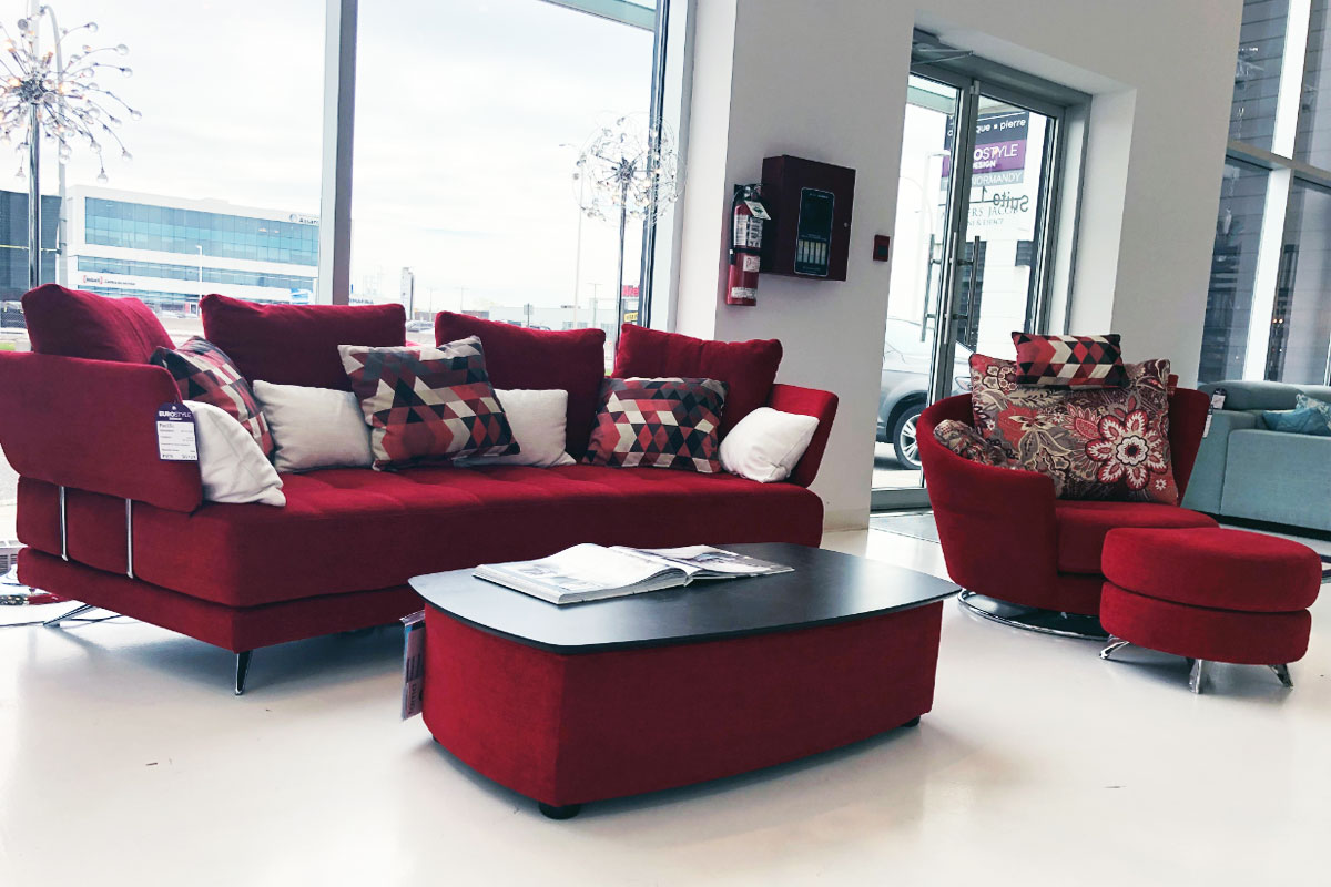 LIVING ROOM Stock Modern Sofa Pacific Stock Furniture store in