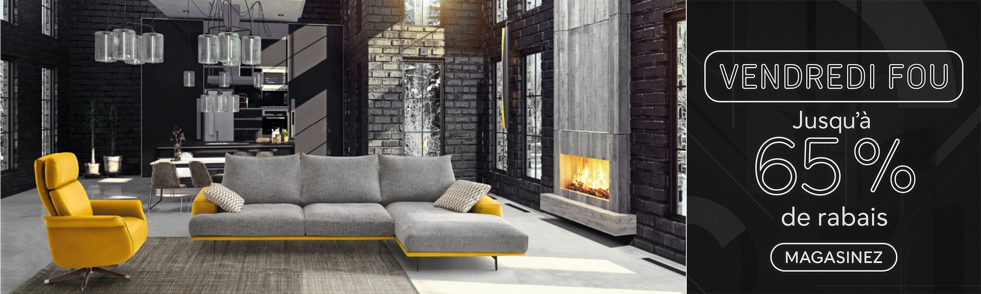 VENDREDI FOU Jusqu’à 65 % de rabais