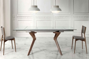 Extendable Modern Dining Table Lin