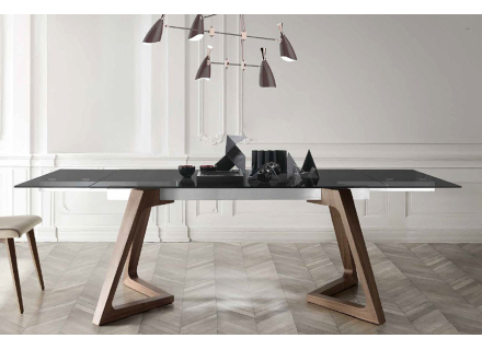 Extendable Modern Dining Table Lin