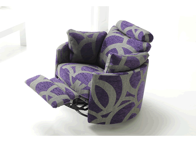 Custom Fabric recliner Montreal