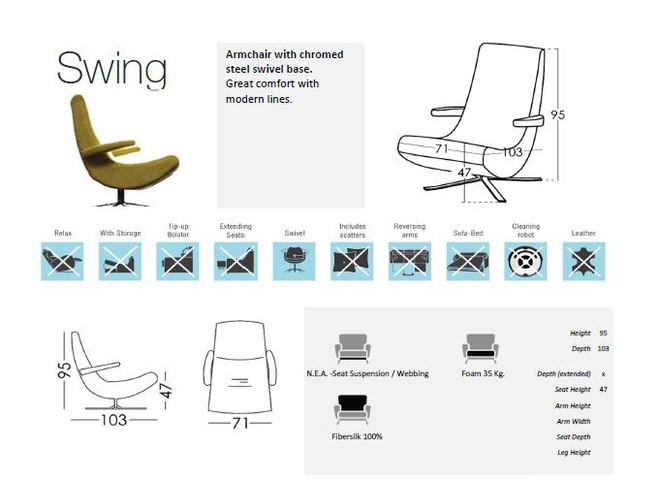 Funky armchair