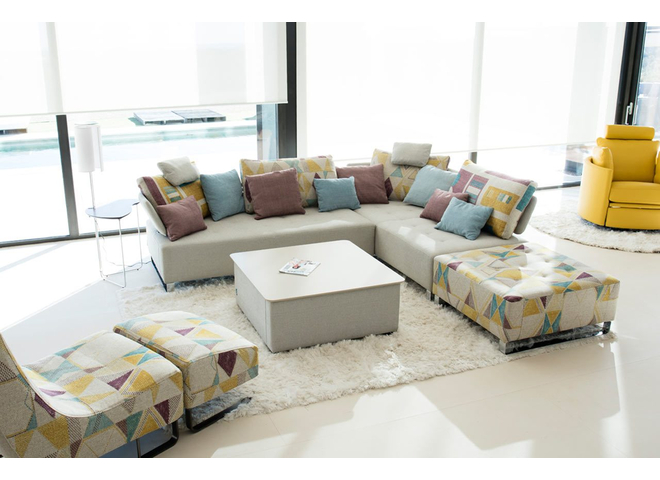 Modern modular sofa Quebec